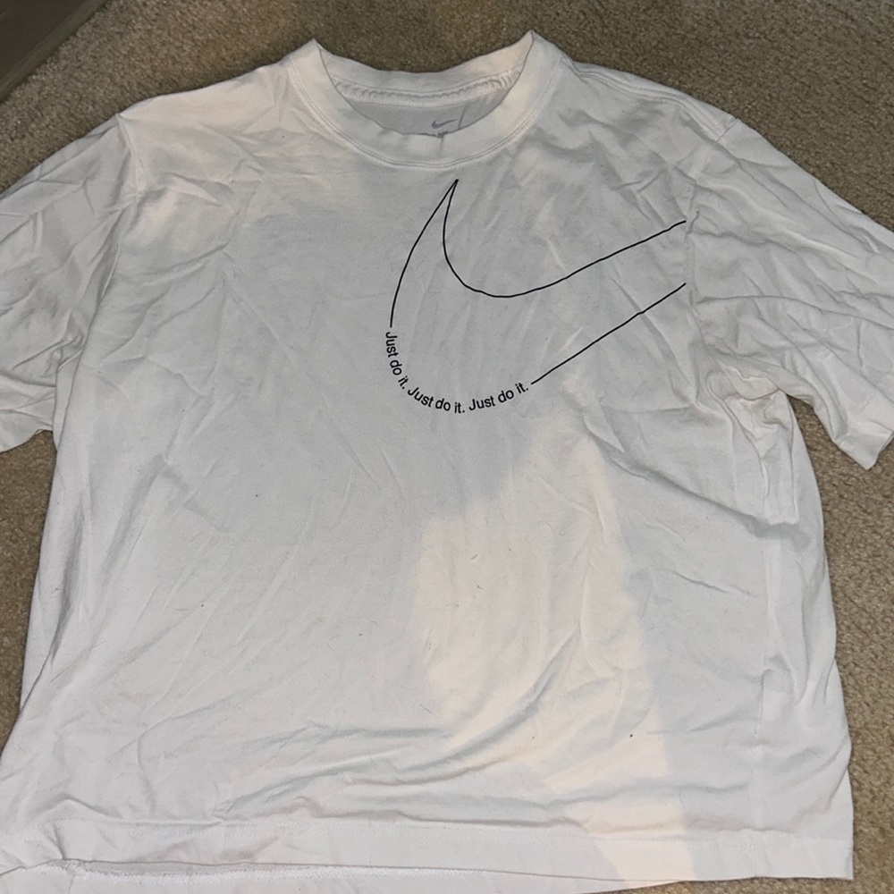 Nike white tee